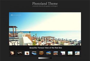 Photoland WordPress theme by WPZoom