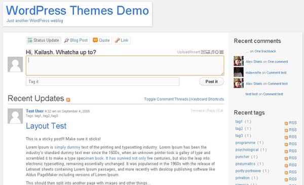 P2 - Free Twitter Style theme P2 - Free Twitter Style theme