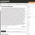 Read more about the article LightWord WordPress Theme
