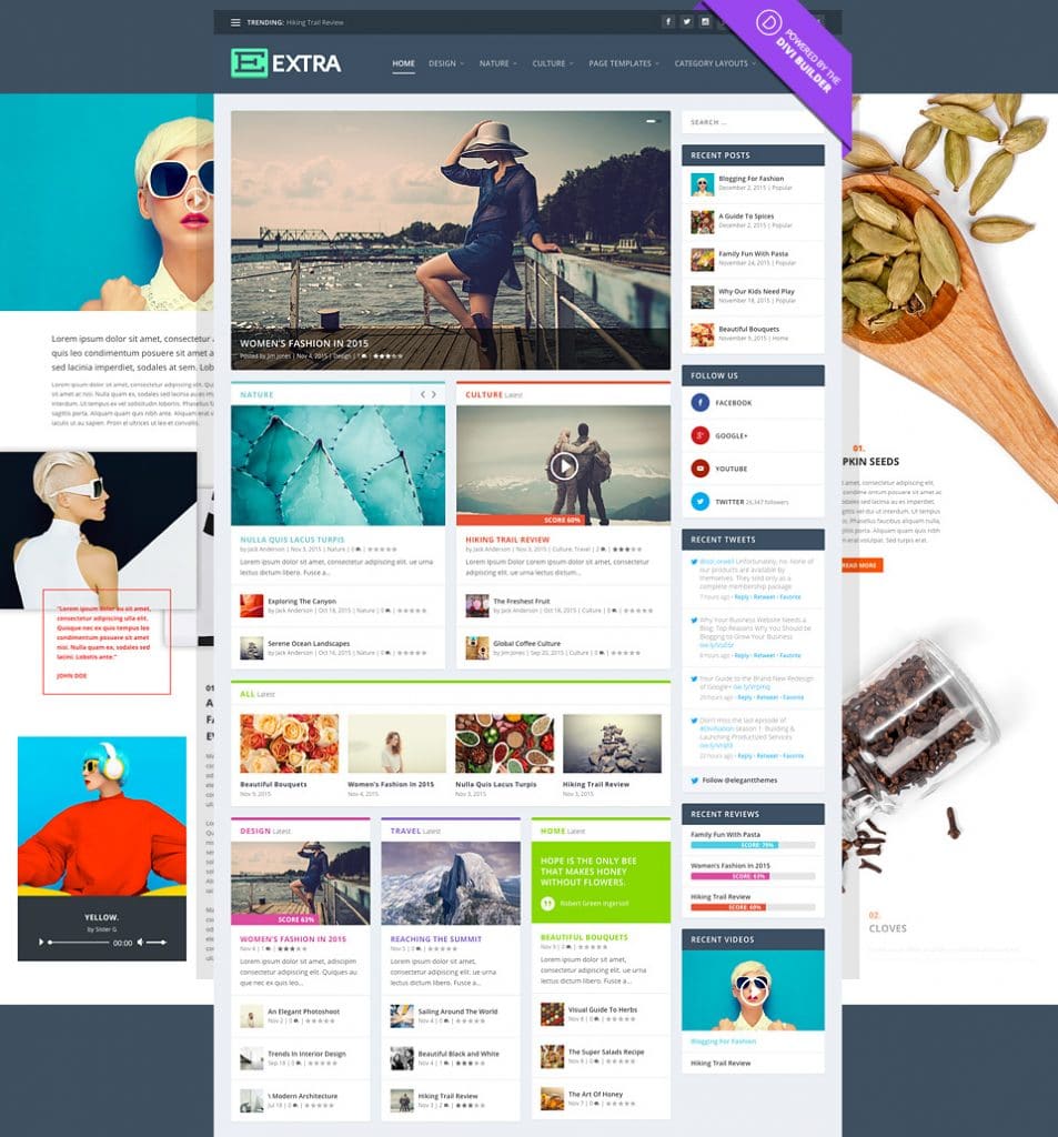 Extra Magazine WordPress Theme