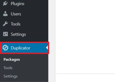 WordPress Duplicator