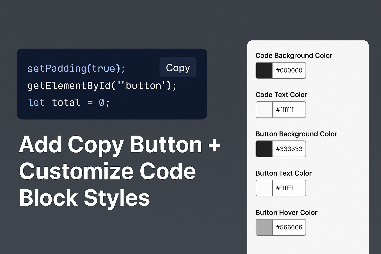 Read more about the article WordPress Code Block Enhancer Plugin